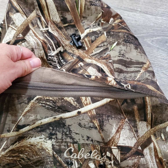 CABELA'S SHADOW GRASS REALTREE MAX5 PARKA 2XL GORE TEX HUNTING - Picture 9 of 16